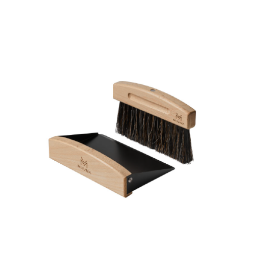MUVNA Magnetic Dustpan Cleaning Brush