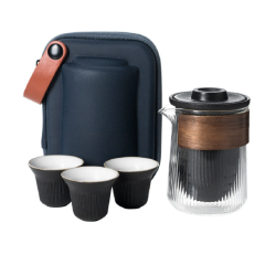 Ceramic Travel Tea & Coffee Set