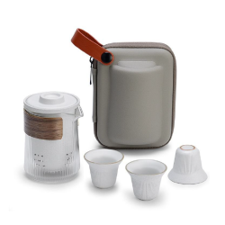 Ceramic Travel Tea & Coffee Set