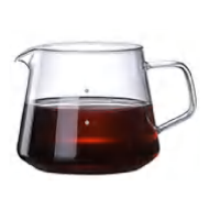 Glass Pot  - 600 ml 