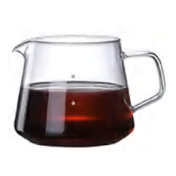 Glass Pot  - 600 ml 