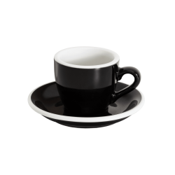 Set of 1 x 80ml Espresso Cup and Saucer