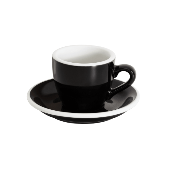 Set of 1 x 80ml Espresso Cup and Saucer