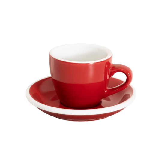 Set of 1 x 80ml Espresso Cup and Saucer