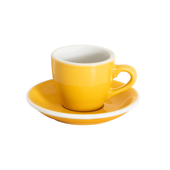 Set of 1 x 80ml Espresso Cup and Saucer