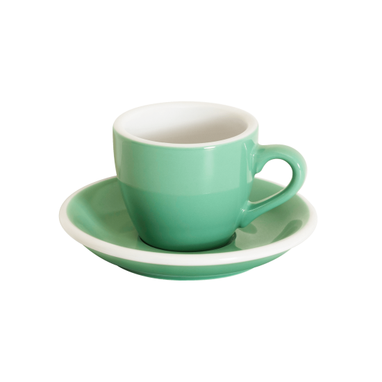 Set of 1 x 80ml Espresso Cup and Saucer