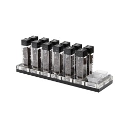 MUVNA Coffee Bean Cellars with Stand & Hopper 6 Tubes and 12 Tubes