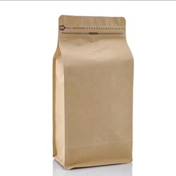 Coffee Craft Bag - 400g - With Zipper (Minimum Order: 1000 pcs)