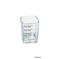 Espresso Shot Glass - 60ml - With Measurements