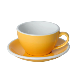 Set of 1 x 300ml Cafe Latte Cup and Saucer