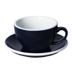 Set of 1 x 300ml Cafe Latte Cup and Saucer