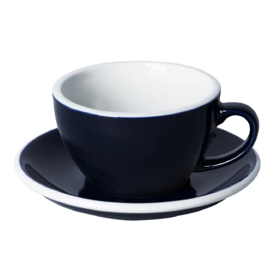 Set of 1 x 300ml Cafe Latte Cup and Saucer