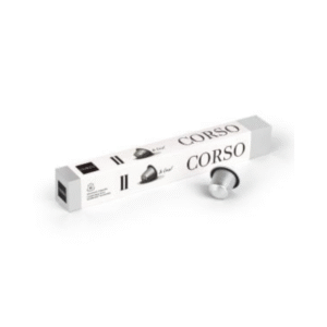 CORSO II Silver Nespresso® Compatible Aluminum Capsule