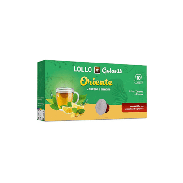 Lollo Caffe Golositè –Ginger and lemon tea