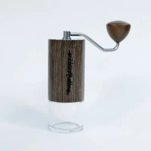 mischiefworkshop M40 handgrinder Walnut wood Cherry wood amber