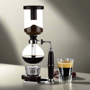 Classic Style Syphon Coffee Maker with Handle – Health-Friendly Coffee Brewing Kit